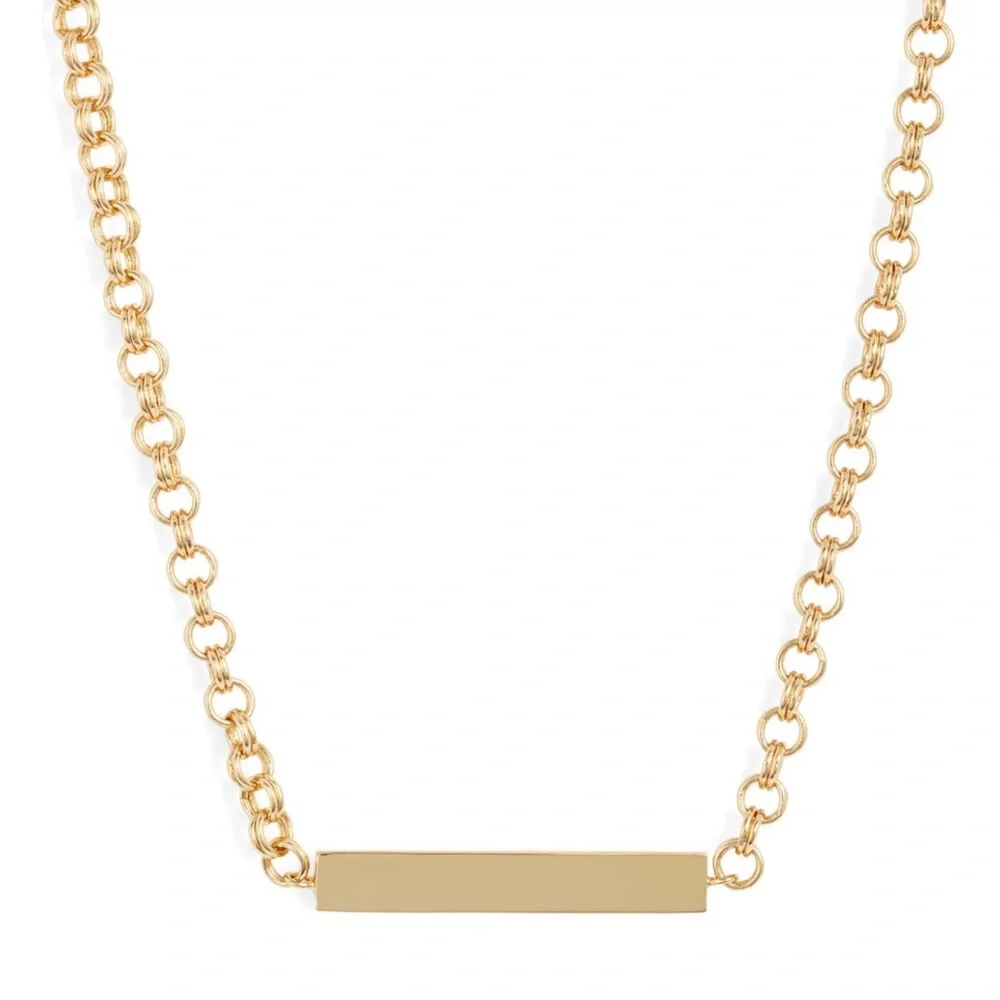 Gorjana Lou Tag Necklace - Picture 2 of 9